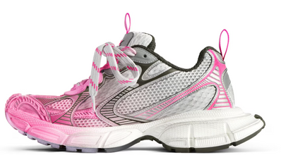Women's 3xl Toe Spray Sneaker in Grey/pink/dark Grey