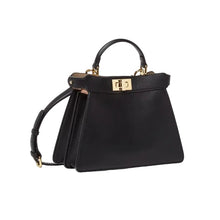 Fendi Peekaboo ISeeU Small Black, calf leather bag