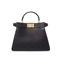 Fendi Peekaboo ISeeU Small Black, calf leather bag