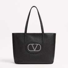 Valentino Garavani Nellcôte Shopping Bag In Grainy Calfskin