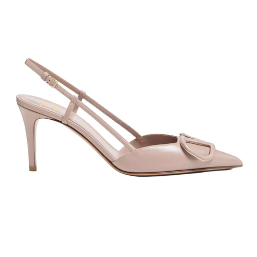 Vlogo Signature Calfskin Slingback Pump 80 Mm / 3.15 In.