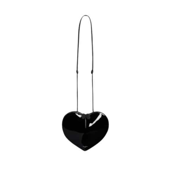 Alaïa Le Coeur Shoulder Bag Vernice Nera - BEAUTY BAR