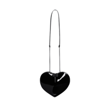 Alaïa Le Coeur Shoulder Bag Vernice Nera - BEAUTY BAR