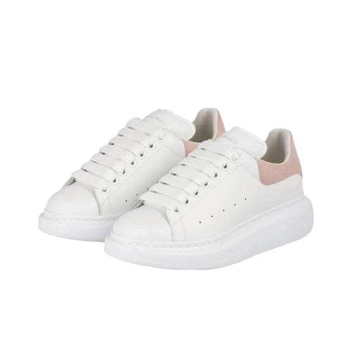 Alexander Mcqueen Oversized Trainers In Sky Pink