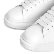 Alexander McQueen White & Black Classic Sneakers