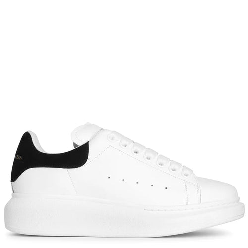 Alexander McQueen White & Black Classic Sneakers