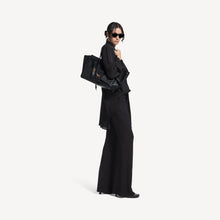 Balenciaga Bel Air Carry All Bag Medium In Black Smooth Calfskin, Aged - Gold Hardware - BEAUTY BAR