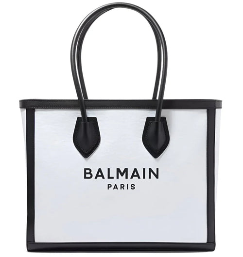 Balmain B-Army Shopper Tote Black Bag