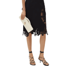 Bottega Veneta Andiamo Clutch Sea Salt Intrecciato Leather Modern Minimalism in Motion - BEAUTY BAR