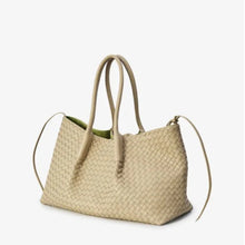 Bottega Veneta Beige Leather Bag Timeless Italian Craftsmanship Elegant Neutral Essential - BEAUTY BAR