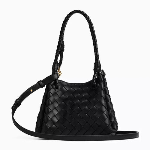 Bottega Veneta Follow Small Parachute Bag In Intrecciato Leather