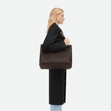 Bottega Veneta Large Andiamo Bag - Fondant Brown Leather With Gold Hardware Italian Luxury Tote - BEAUTY BAR