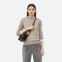 Bottega Veneta Small Handle Loop Bag Black Leather With Top Handle Contemporary Italian Luxury - BEAUTY BAR