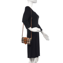 Burberry The Small Buckle Bag In House Check And Leather Brown - BEAUTY BAR