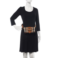 Burberry The Small Buckle Bag In House Check And Leather Brown - BEAUTY BAR