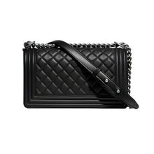 Chanel Boy Flap Quilted Black Bag - BEAUTY BAR