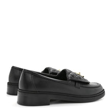 Chanel Quilted Leather Turnlock Loafers In Black Leather - BEAUTY BAR