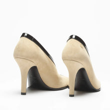 Chanel Suede Kidskin & Patent Calfskin Pumps