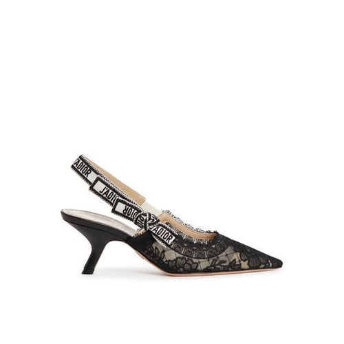 Christian Dior Jadeur Logo Slingback Heels