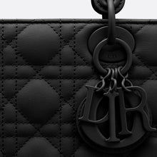 Christian Dior Small Lady Dior Bag Black Ultramatte Cannage