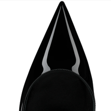 Christian Louboutin 100 mm Pumps Patent Calf Leather Black Women - BEAUTY BAR