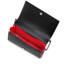 Christian Louboutin Clutch - Grained Calf Leather and Spikes Loubinthesky - Black - BEAUTY BAR
