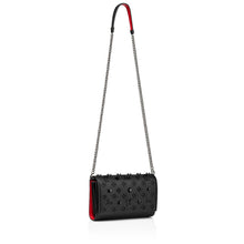 Christian Louboutin Clutch - Grained Calf Leather and Spikes Loubinthesky - Black - BEAUTY BAR