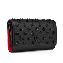 Christian Louboutin Clutch - Grained Calf Leather and Spikes Loubinthesky - Black - BEAUTY BAR