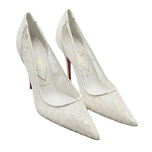 Christian Louboutin Follies Lace & Leather Pointed-Toe Pumps - BEAUTY BAR