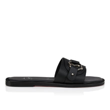 Christian Louboutin Her In Roma Flat Mules In Black
