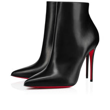 Christian Louboutin So Kate Booty 100 mm Low Boots Calf Leather Black