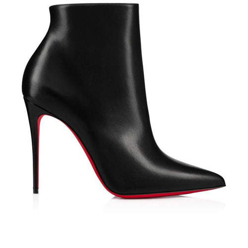 Christian Louboutin So Kate Booty 100 mm Low Boots Calf Leather Black
