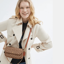 Coach Brook Flap Chain Bag In Signature Canvas - BEAUTY BAR