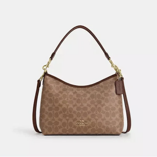 Coach Laurel Shoulder Bag In Signature Canvas