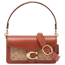 Coach Tan/Beige Signature Coated Canvas And Leather Bag - BEAUTY BAR