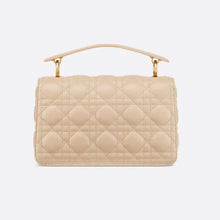 Dior Jolie Top Handle Bag Powder Beige Cannage Calfskin - BEAUTY BAR