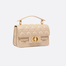 Dior Jolie Top Handle Bag Powder Beige Cannage Calfskin - BEAUTY BAR