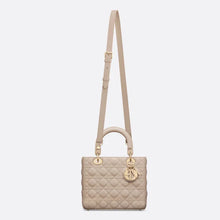 Dior Medium Lady Dior Bag Powder Beige Cannage Lambskin