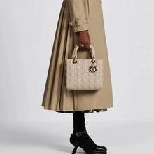 Dior Medium Lady Dior Bag Powder Beige Cannage Lambskin
