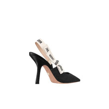 Dior Slingback Pump Black Technical Fabric - BEAUTY BAR