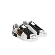 Dolce & Gabbana Portofino Slogan Print Sneakers - BEAUTY BAR