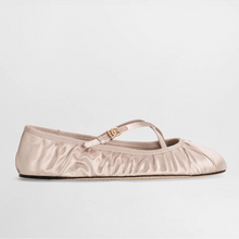 Dolce & Gabbana Satin Flat Ballet Shoes