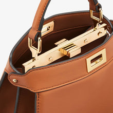 Fendi Peekaboo ISeeU Petite Brown Quilted Nappa Leather Bag - BEAUTY BAR