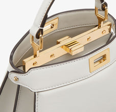 Fendi Peekaboo Iseeu Petite White Quilted Nappa Leather Bag - BEAUTY BAR