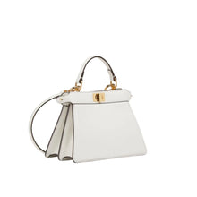 Fendi Peekaboo Iseeu Petite White Quilted Nappa Leather Bag - BEAUTY BAR