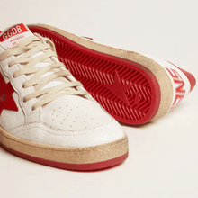 Golden Goose Ball Star in White Leather
