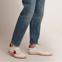 Golden Goose Ball Star in White Leather