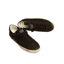 Golden Goose Men's Super - Star In Black Nubuck With Perforated Star And Black Nubuck Heel Tab - BEAUTY BAR