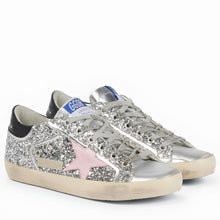 Golden Goose Super - Star Embellished Leather Sneakers - BEAUTY BAR