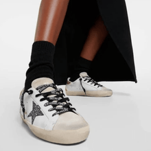 Golden Goose Super-Star Glitter Sneakers